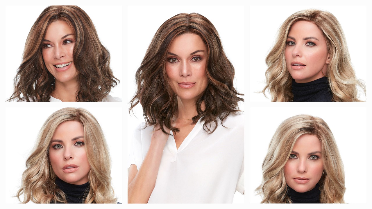 Jon Renau Clair wig worn by various women in different colours