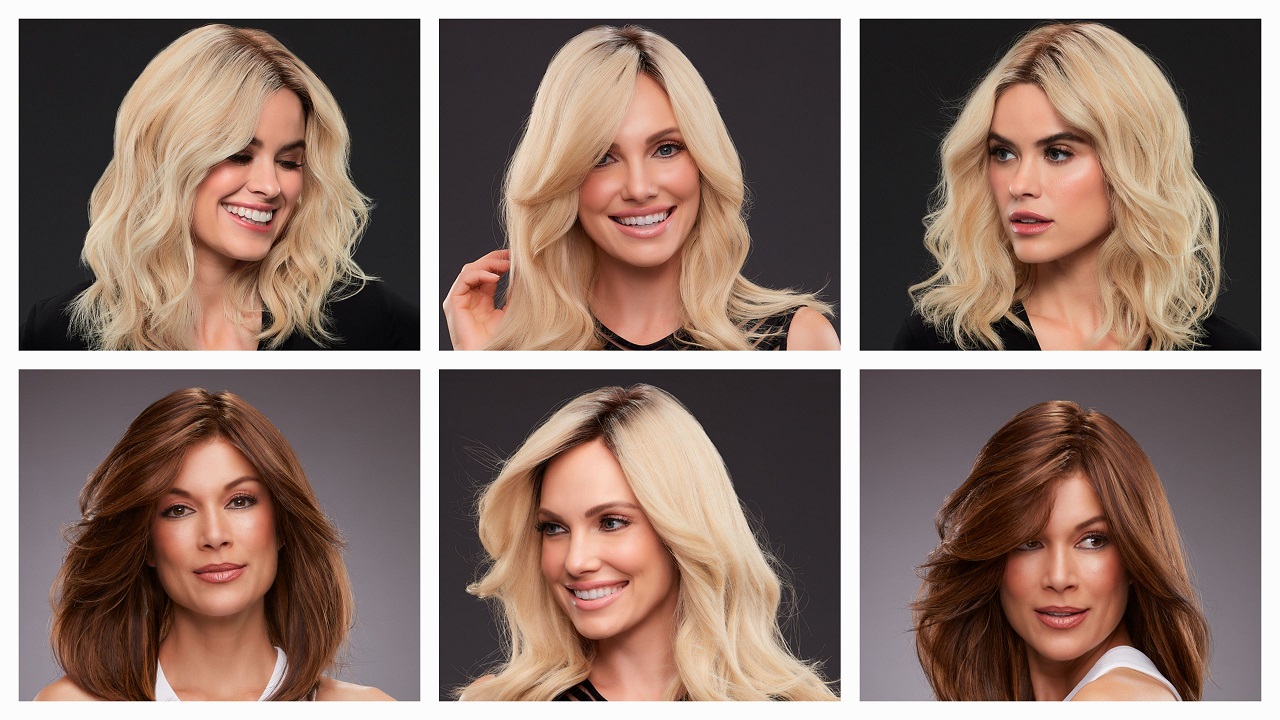 Jon Renau Margot wig worn by various women in different colours