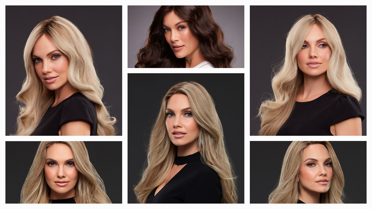 Jon Renau Human Hair Kin Wig worn by various women in different colours